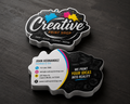 Business cards custom shape