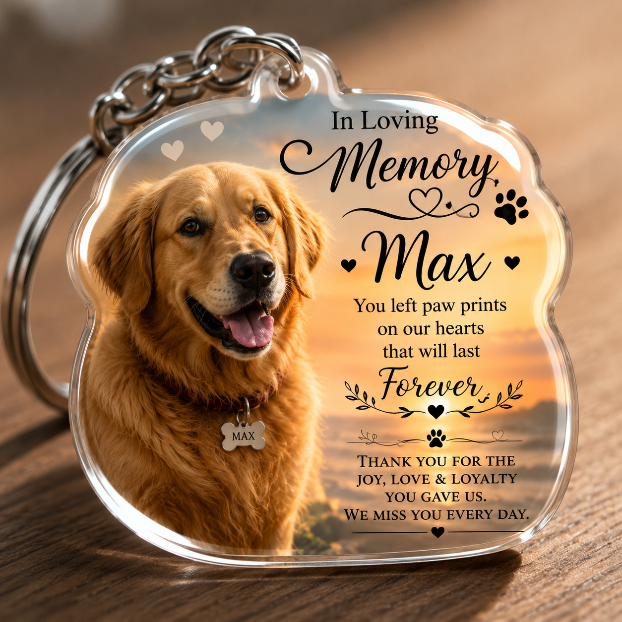 Custom Keychain Memories