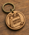 wooden keychain