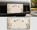 License Plate Decor